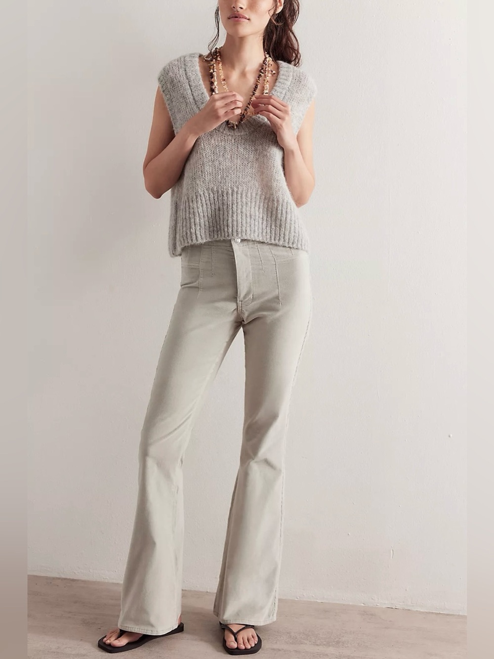 Free People Jayde Corduroy  Flare Pants
